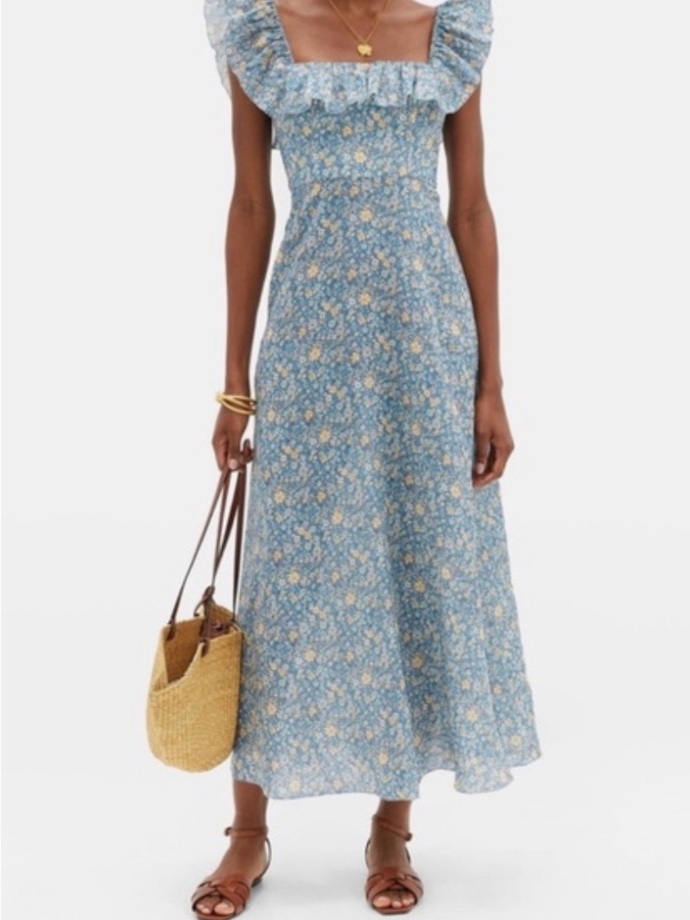 Zimmermann Carnaby Ruffle Dress
